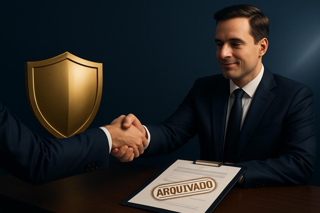  advogado especialista em improbidade administrativa arquivando processo