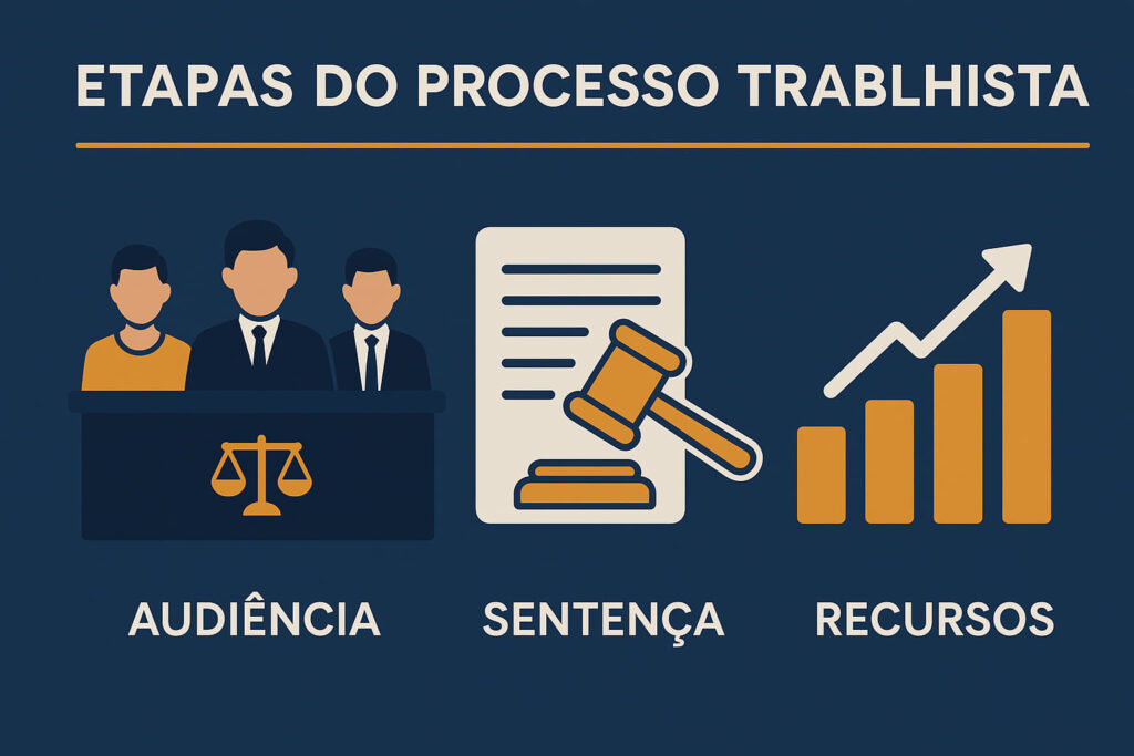 Etapas do Processo: O Que Esperar ao Processar Empresa na Justiça do Trabalho