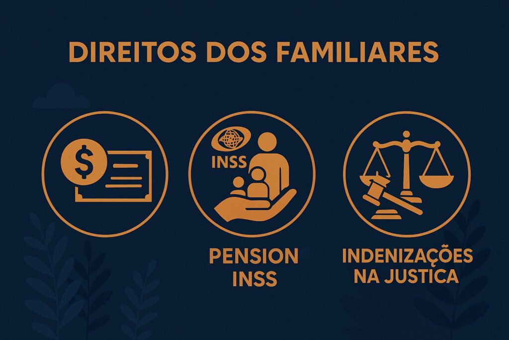 direitos dos familiares na morte por acidente de trabalho