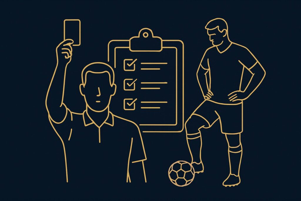 Quando a justa causa é válida no futebol: situações legítimas